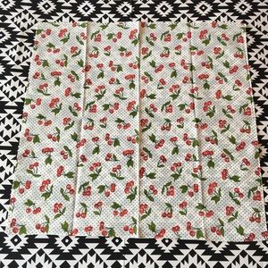 🍒pin up/rockabilly🍒cherries scarf/bandana/mask😷